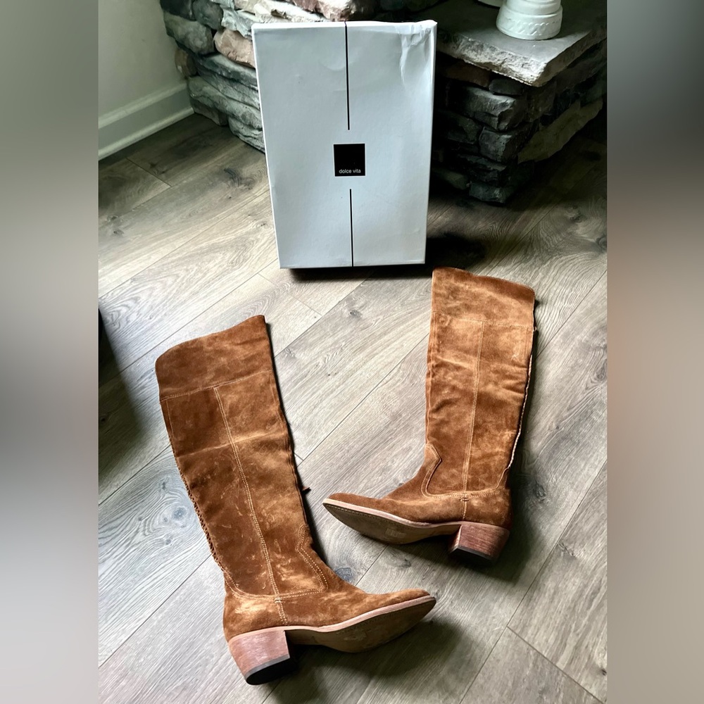 Dolce Vita Silas Suede Over the Knee Boots